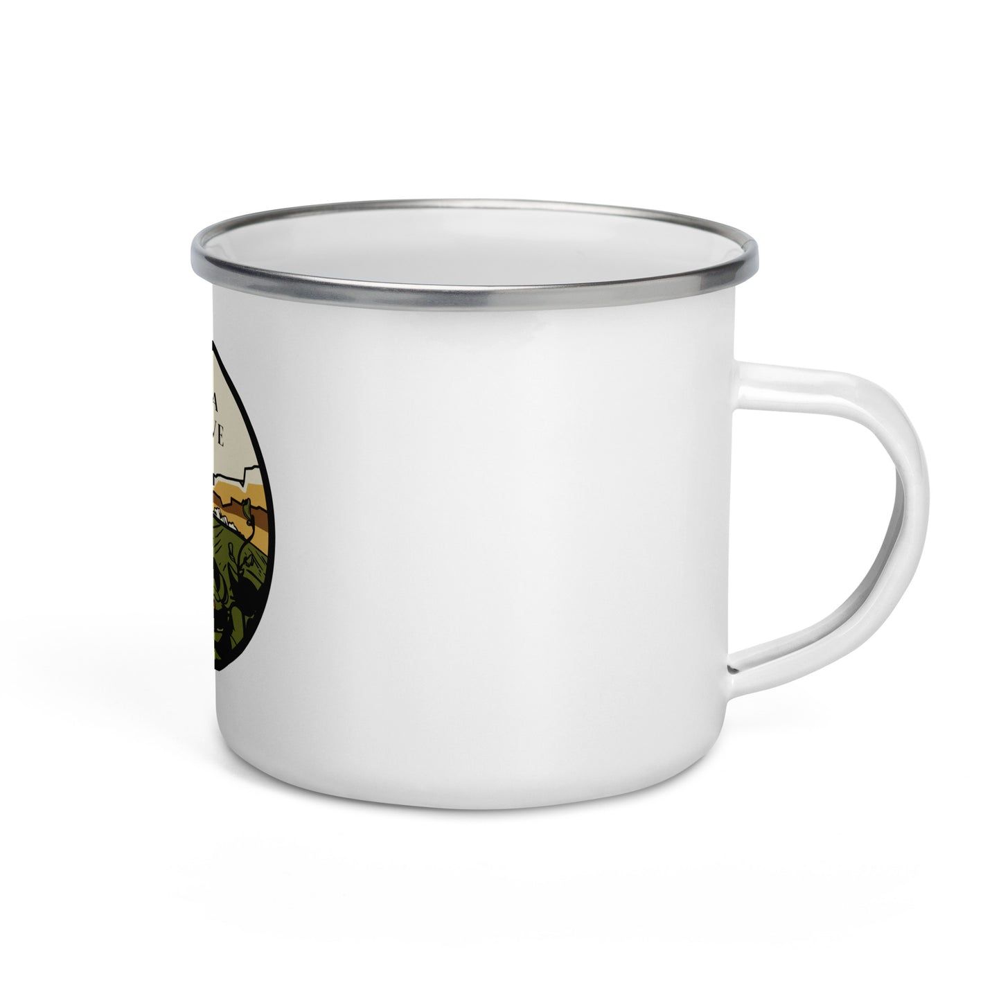 The Mocha Collective Enamel Mug